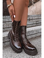 Dámské workery s vyhříváním hnědé model 22366413 - Boto