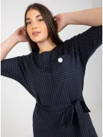 Dámske šaty LK SK 507724 tmavo modré