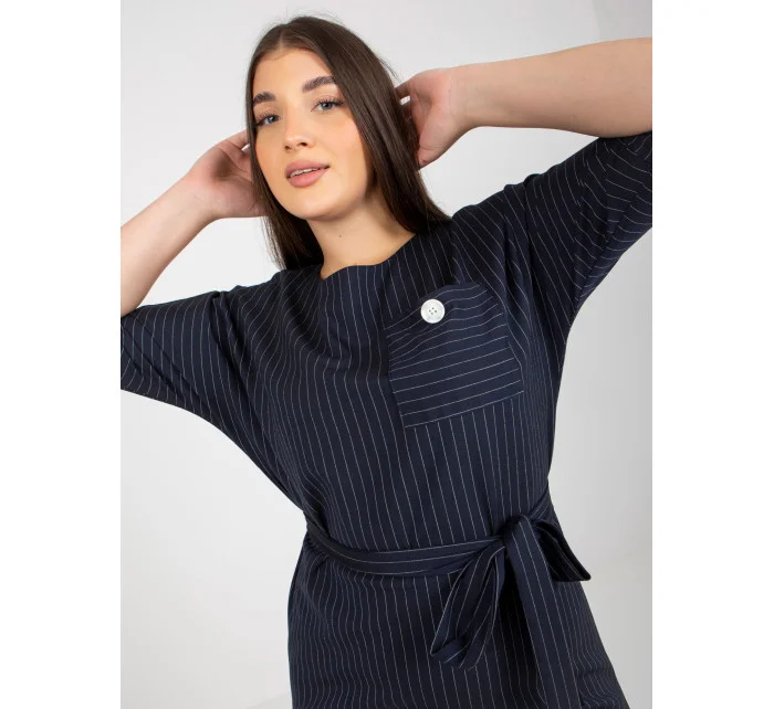 Dámske šaty LK SK 507724 tmavo modré