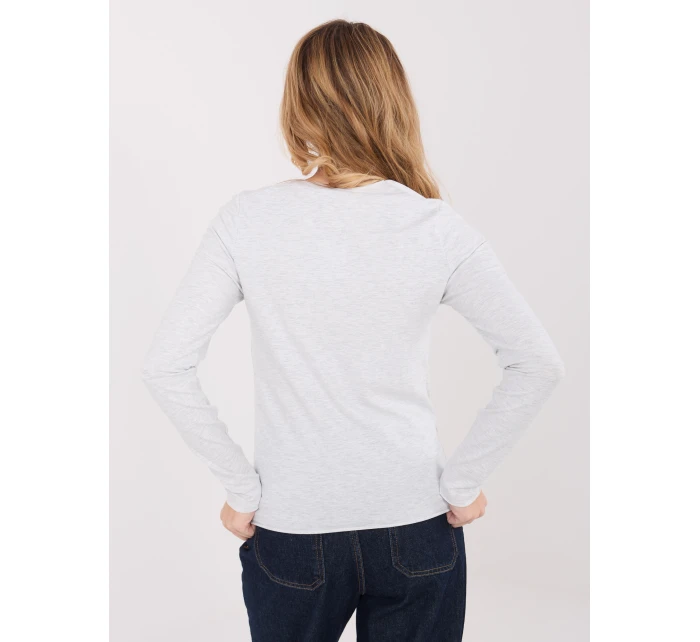 Blúzka WT BZ A1172.27 svetlosivá