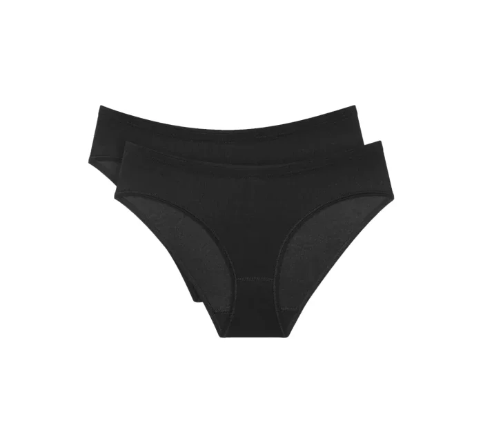 Dámske nohavičky Sense Of Cotton Tai 2P - BLACK - black 0004 - TRIUMPH