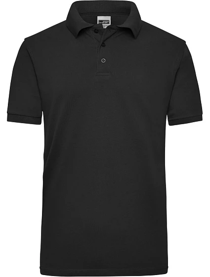 JN 801 Pánské pracovní piqué polo z těžké bavlny model 22490458 black - Daiber JN 801 Pánské pracovní piqué polo z těžké bavlny model 22490458 black - Daiber