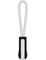 Kariban K 851, 4 ks prívesok na zips 20.K851 čierny/biely Kariban K 851, 4 ks prívesok na zips 20.K851 čierny/biely