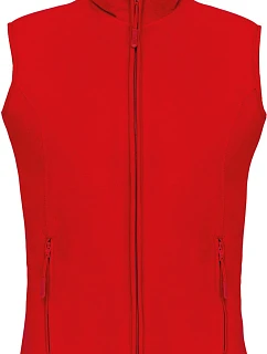 K 906 Dámská mikrofleecová vesta  red model 22511221 - Kariban