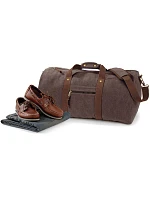 QD Vintage plátěná cestovní taška 51.D vintage brown model 22506367 - Quadra QD Vintage plátěná cestovní taška 51.D vintage brown model 22506367 - Quadra