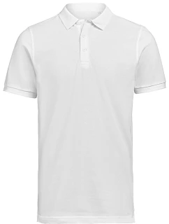 Untagged Movement OCS Polo Unisex – polo tričko z hrubej bavlny 66.2010 biele