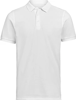 OCS Polo Unisex piqué polo z těžké bavlny model 22465480 white - Untagged Movement