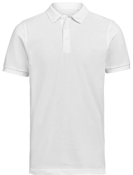 Untagged Movement OCS Polo Unisex – polo tričko z hrubej bavlny 66.2010 biele Untagged Movement OCS Polo Unisex – polo tričko z hrubej bavlny 66.2010 biele