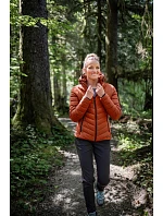 Cutter & Buck Mount Adams Jacket Women Dámska prešívaná bunda 68.1475 oranžovo-hrdzavá Cutter & Buck Mount Adams Jacket Women Dámska prešívaná bunda 68.1475 oranžovo-hrdzavá