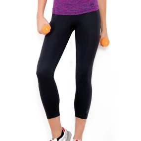 Dámské sportovní legíny 7/8 Donna model 13725017 Barva: Černá, Velikost: - Active-Fit