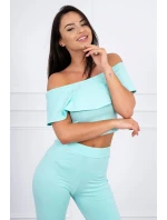 Sada s volánky máta