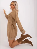 Tunika EM TU HS 21 model 22303417 camelowy - FPrice Tunika EM TU HS 21 model 22303417 camelowy - FPrice