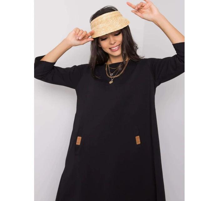 Šaty RV SK 6274.36P čierna Šaty RV SK 6274.36P čierna