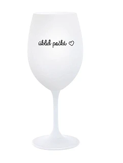 ČISTIACE POHÁRKY - pohár na biele víno 350 ml