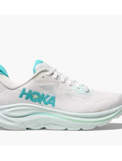 Dámska bežecká obuv HOKA Clifton 10 White/Cielo Blue (1162031-WTCL)