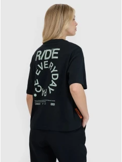 Dámské tričko oversize s potiskem model 21433330 - 4F