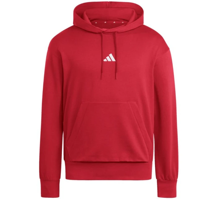 Pánska mikina adidas Essentials Feelcozy Hoodie red KC0907 pánska