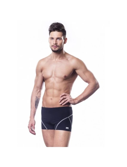 Pánské plavky model 21347836 černá S - Hikvision