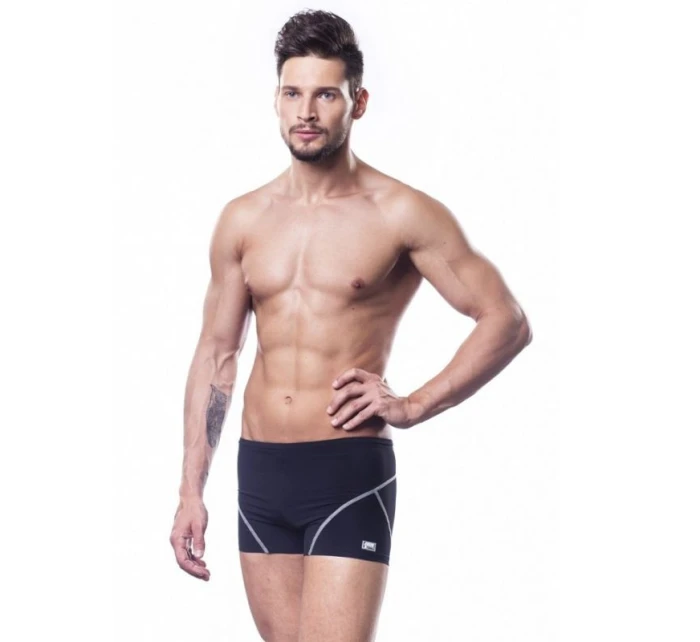 Pánské plavky model 21347836 černá S - Hikvision