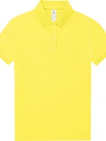 B&C My Polo 180 /women Dámske polo tričko z piké 01.W461 solar yellow