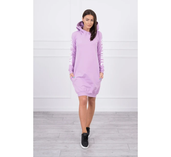 Off White fialové šaty