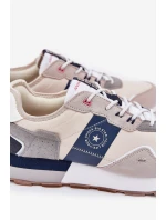 Semišové Pánské Tenisky Na Platformě Big Star model 21690845 HiPoly System Šedé - Big Star Shoes