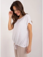 Bluzka model 19506522 biały - FPrice Bluzka model 19506522 biały - FPrice