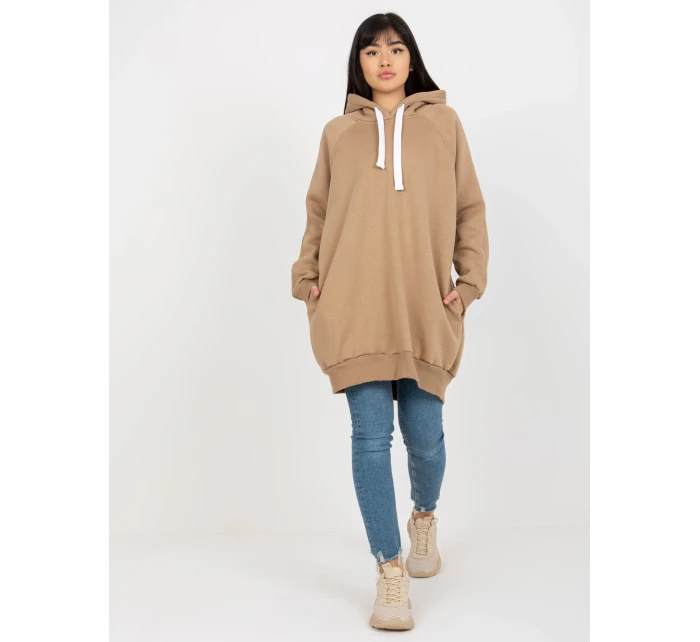 Dámska mikina EM BL 695.25X tmavo lila - FPrice