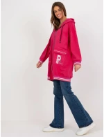 Dámska mikina RV BL 8149.91P fuchsiová - FPrice
