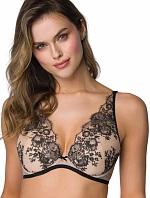 Dámska podprsenka Frances 3804/11/1 Béžová s čiernou - MAT