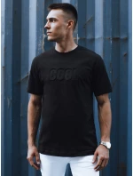 Pánské tričko s potiskem černé model 21975503 - Dstreet