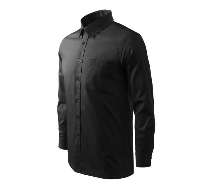 Malfini Style LS M MLI-20901 čierna košeľa