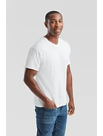 Fruit of the Loom Original V-Neck T Pánske tričko s výstrihom do V 16.1426 čierne