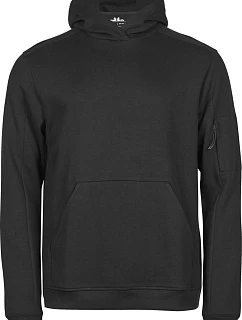 Tee Jays TJ 5702 Mikina s kapucňou „Athletic“ 18.5702 čierna