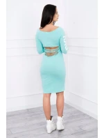 model 18742407 mátové šaty - K-Fashion model 18742407 mátové šaty - K-Fashion