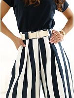 Spodnie IT SP model 22133171 biało granatowy - FPrice