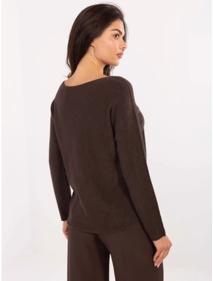 Sveter IT SW 2219.63 tmavohnedý Sveter IT SW 2219.63 tmavohnedý