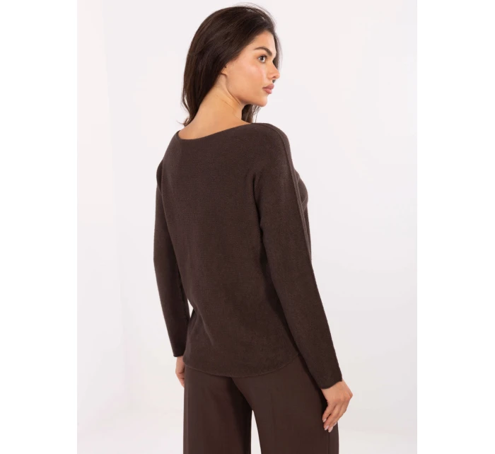 Sveter IT SW 2219.63 tmavohnedý Sveter IT SW 2219.63 tmavohnedý