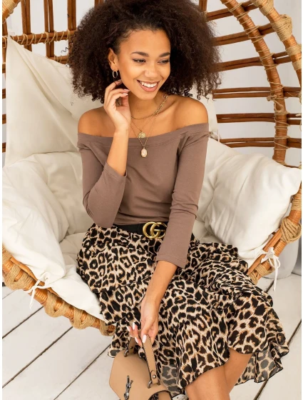 Halenka RV BZ model 14820231 hnědá - FPrice Halenka RV BZ model 14820231 hnědá - FPrice