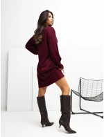 Sukienka RV SK model 21777640 bordowy - FPrice