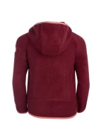 Dívčí bunda Jacket fleecová bunda s kapucí pro dívky červená model 22068348 - Trollkids