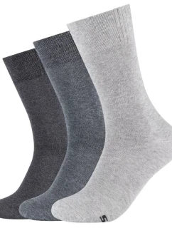 Skechers 3ks pánske základné ponožky SK41007-9300 Grey 39-42