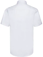Košile s krátkým rukávem, vzor rybí kost 11. white model 22476040 - Russell Athletic Košile s krátkým rukávem, vzor rybí kost 11. white model 22476040 - Russell Athletic