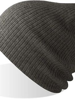 Atlantis Headwear Brad-S Pletená čiapka 33.0222 tmavošedá melírovaná