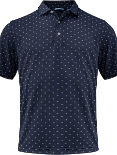 Cutter & Buck Polo Printed Men Pánské funkční polo  dark navy model 22458885