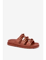 Klapki Damskie Z Paskami Camel Pasiriela Klapki Damskie Z Paskami Camel Pasiriela