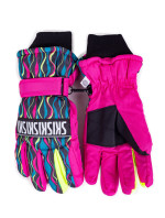 Detské zimné lyžiarske rukavice Yoclub REN-0243G-A150 Multicolour