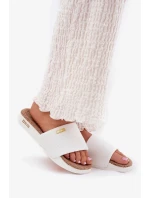 Dámske papuče Big Star - biele Dámske papuče Big Star - biele