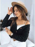 SINSA dámsky sveter čierny FashionStreet MY1632