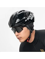 Rockbros M015 zimná obojstranná cyklistická čiapka veľkosť 54-61 cm - čierna